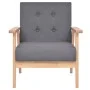 Dark gray fabric armchair by vidaXL, Armchairs - Ref: Foro24-244651, Price: 166,96 €, Discount: %