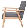 Dark gray fabric armchair by vidaXL, Armchairs - Ref: Foro24-244651, Price: 166,96 €, Discount: %