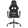Silla gaming tela negro y gris taupe en Sillas gaming | Comprar online en Foru.es