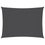Toldo de vela rectangular tela Oxford gris antracita 2,5x4 m en Sombrillas | Comprar online en Foru.es
