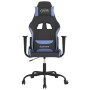 Silla gaming tela negro y azul en Sillas gaming | Comprar online en Foru.es