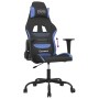 Silla gaming tela negro y azul en Sillas gaming | Comprar online en Foru.es