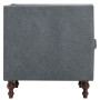 Sillón tapizado de tela gris de vidaXL, Sillones - Ref: Foro24-247158, Precio: 184,07 €, Descuento: %