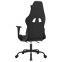Silla gaming con reposapiés tela negro y amarillo en Sillas gaming | Comprar online en Foru.es