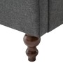 Sillón de tela gris oscuro de vidaXL, Sillones - Ref: Foro24-247161, Precio: 143,86 €, Descuento: %