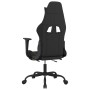 Silla gaming con reposapiés tela verde claro y negro en Sillas gaming | Comprar online en Foru.es