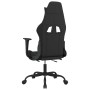 Silla gaming con reposapiés tela negro y azul en Sillas gaming | Comprar online en Foru.es