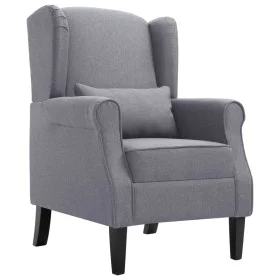 Sillón de tela gris oscuro de vidaXL, Sillones - Ref: Foro24-248616, Precio: 224,10 €, Descuento: %