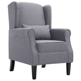 Sillón de tela gris oscuro de vidaXL, Sillones - Ref: Foro24-248616, Precio: 225,74 €, Descuento: %