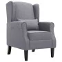 Sillón de tela gris oscuro de vidaXL, Sillones - Ref: Foro24-248616, Precio: 224,10 €, Descuento: %
