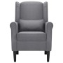 Sillón de tela gris oscuro de vidaXL, Sillones - Ref: Foro24-248616, Precio: 225,74 €, Descuento: %