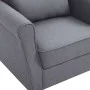 Sillón de tela gris oscuro de vidaXL, Sillones - Ref: Foro24-248616, Precio: 224,10 €, Descuento: %