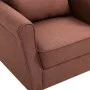 Sillón de tela marrón de vidaXL, Sillones - Ref: Foro24-248617, Precio: 222,42 €, Descuento: %