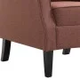 Sillón de tela marrón de vidaXL, Sillones - Ref: Foro24-248617, Precio: 222,42 €, Descuento: %