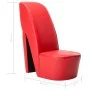 Sillón con forma de zapato de tacón cuero sintético rojo de vidaXL, Sillones - Ref: Foro24-248646, Precio: 198,68 €, Descuent...