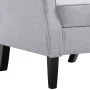Sillón de tela gris claro de vidaXL, Sillones - Ref: Foro24-248615, Precio: 222,91 €, Descuento: %