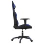 Silla gaming cuero sintético negro y azul en Sillas gaming | Comprar online en Foru.es