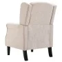 Sillón de tela beige de vidaXL, Sillones - Ref: Foro24-248614, Precio: 273,65 €, Descuento: %