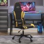 Silla gaming cuero sintético negro y dorado en Sillas gaming | Comprar online en Foru.es