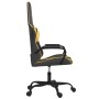 Silla gaming cuero sintético negro y dorado en Sillas gaming | Comprar online en Foru.es