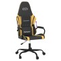 Silla gaming cuero sintético negro y dorado en Sillas gaming | Comprar online en Foru.es