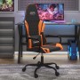 Silla gaming cuero sintético negro y naranja en Sillas gaming | Comprar online en Foru.es