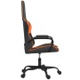 Silla gaming cuero sintético negro y naranja en Sillas gaming | Comprar online en Foru.es