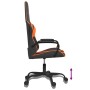 Silla gaming cuero sintético negro y naranja en Sillas gaming | Comprar online en Foru.es