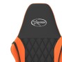 Silla gaming cuero sintético negro y naranja en Sillas gaming | Comprar online en Foru.es