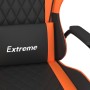 Silla gaming cuero sintético negro y naranja en Sillas gaming | Comprar online en Foru.es