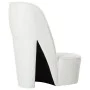 Sillón con forma de zapato de tacón cuero sintético blanco de vidaXL, Sillones - Ref: Foro24-248652, Precio: 189,44 €, Descue...