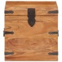 Baúl de madera maciza de acacia 40x40x40 cm de vidaXL, Baúles de almacenamiento - Ref: Foro24-289639, Precio: 152,90 €, Descu...