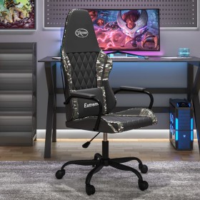 Silla gaming cuero sintético negro y camuflaje en Sillas gaming | Comprar online en Foru.es