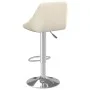 Taburete de cocina 2 unidades de terciopelo crema de vidaXL, Taburetes de cocina - Ref: Foro24-335304, Precio: 140,66 €, Desc...