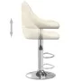 Taburete de cocina 2 unidades de terciopelo crema de vidaXL, Taburetes de cocina - Ref: Foro24-335304, Precio: 140,66 €, Desc...