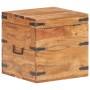 Baúl de madera maciza de acacia 40x40x40 cm de vidaXL, Baúles de almacenamiento - Ref: Foro24-289639, Precio: 152,90 €, Descu...