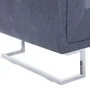 Sillón en forma de cubo de piel de ante artificial gris de vidaXL, Sillones - Ref: Foro24-282154, Precio: 201,44 €, Descuento: %