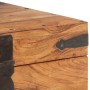 Baúl de madera maciza de acacia 40x40x40 cm de vidaXL, Baúles de almacenamiento - Ref: Foro24-289639, Precio: 152,90 €, Descu...
