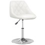 Sillas de comedor 2 unidades cuero sintético blanco de vidaXL, Sillas de comedor - Ref: Foro24-335159, Precio: 125,44 €, Desc...