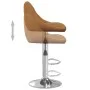 Taburete de cocina 2 unidades de terciopelo marrón de vidaXL, Taburetes de cocina - Ref: Foro24-335303, Precio: 142,18 €, Des...