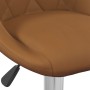 Taburete de cocina 2 unidades de terciopelo marrón de vidaXL, Taburetes de cocina - Ref: Foro24-335303, Precio: 145,42 €, Des...