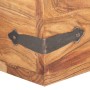 Baúl de madera maciza de acacia 40x40x40 cm de vidaXL, Baúles de almacenamiento - Ref: Foro24-289639, Precio: 152,90 €, Descu...