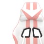 Silla gaming cuero sintético blanco y rosa en Sillas gaming | Comprar online en Foru.es