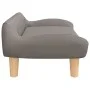 Cama para perros de tela gris taupe 70x40x24 cm de vidaXL, Camas para perros - Ref: Foro24-171949, Precio: 64,38 €, Descuento: %