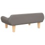Cama para perros de tela gris taupe 70x40x24 cm de vidaXL, Camas para perros - Ref: Foro24-171949, Precio: 80,11 €, Descuento: %
