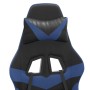 Silla gaming cuero sintético negro y azul en Sillas gaming | Comprar online en Foru.es