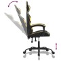 Silla gaming cuero sintético negro y dorado en Sillas gaming | Comprar online en Foru.es