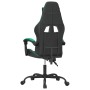 Silla gaming cuero sintético negro y verde en Sillas gaming | Comprar online en Foru.es