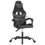 Silla gaming cuero sintético negro y gris en Sillas gaming | Comprar online en Foru.es