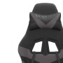 Silla gaming cuero sintético negro y gris en Sillas gaming | Comprar online en Foru.es